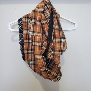 Beautiful home made flannel scarf